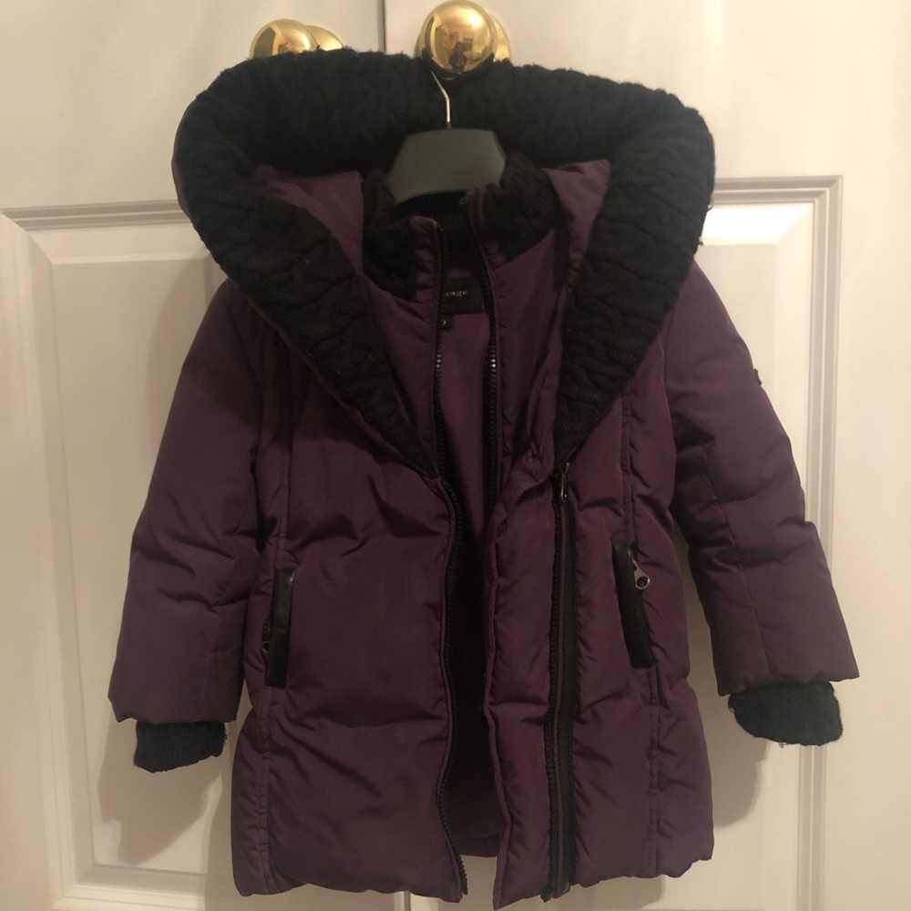 Girls kids Toddler Mackage down coat jacket 2/3T